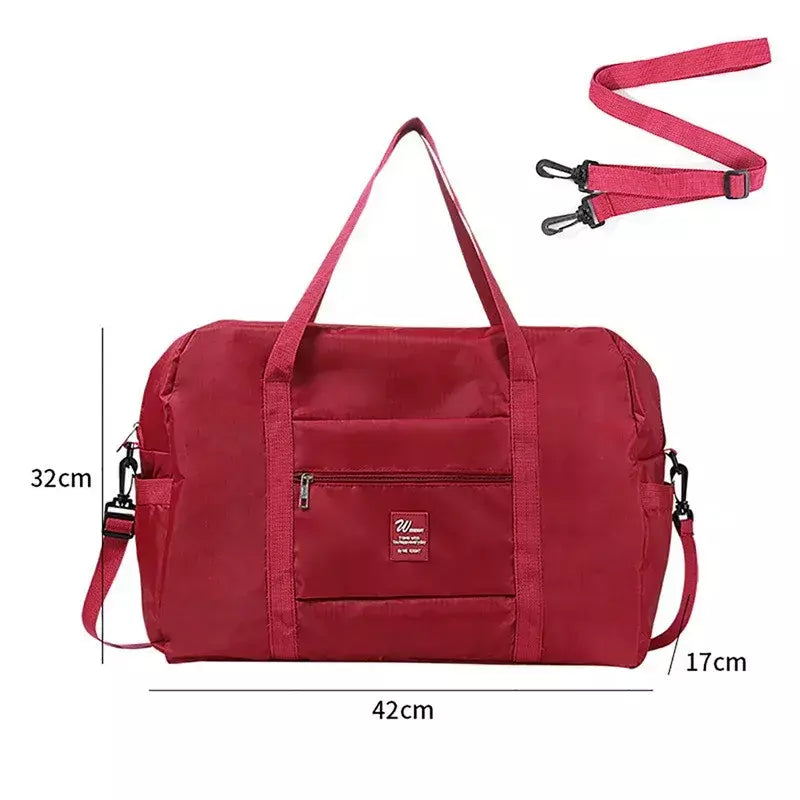 Sacos de bagagem de viagem grande capacidade multifuncional ajustável puxar haste leve viagem de negócios armazenamento de roupas de curta distância