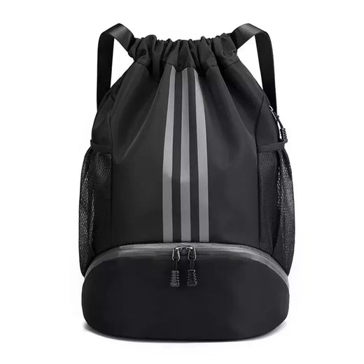 Saco de ginásio mochila de fitness das mulheres dos homens basquete mochila ao ar livre futebol sacos de armazenamento treinamento cordão esportes mochila