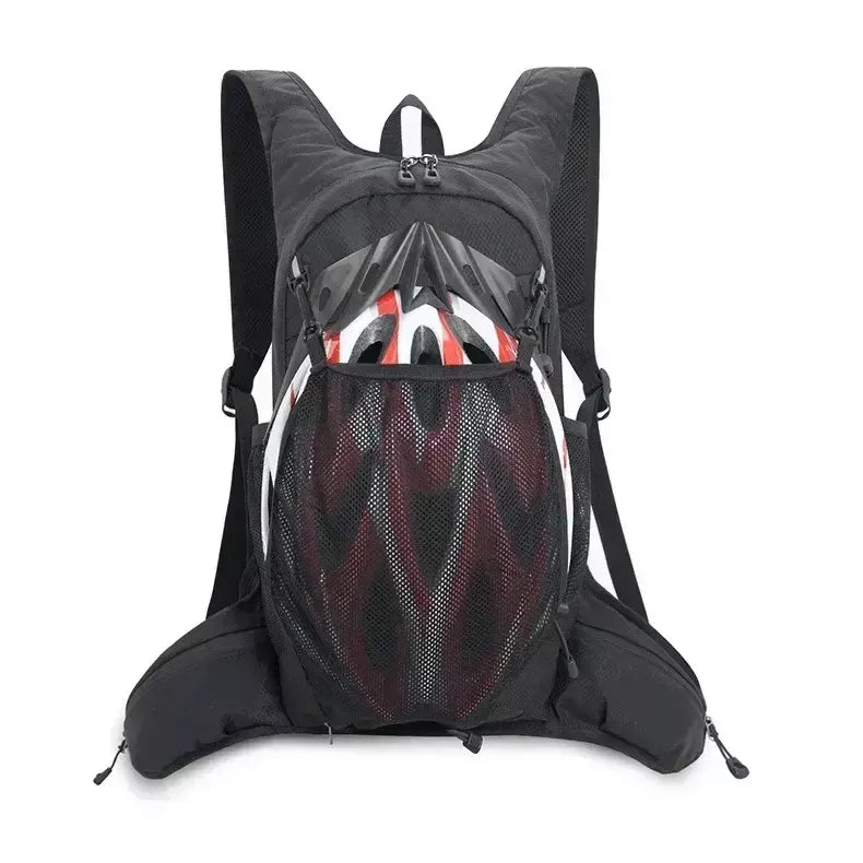 Caminhadas mochila impermeável poliéster resistente ao desgaste das mulheres dos homens trekking mochila em camadas saco de armazenamento esporte para exercício fitness