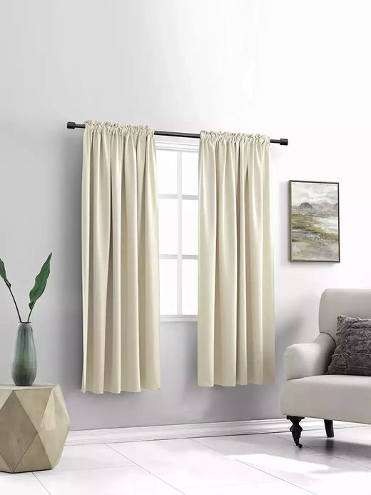 Cortinas blackout para sala e quarto, 100% Sombreamento