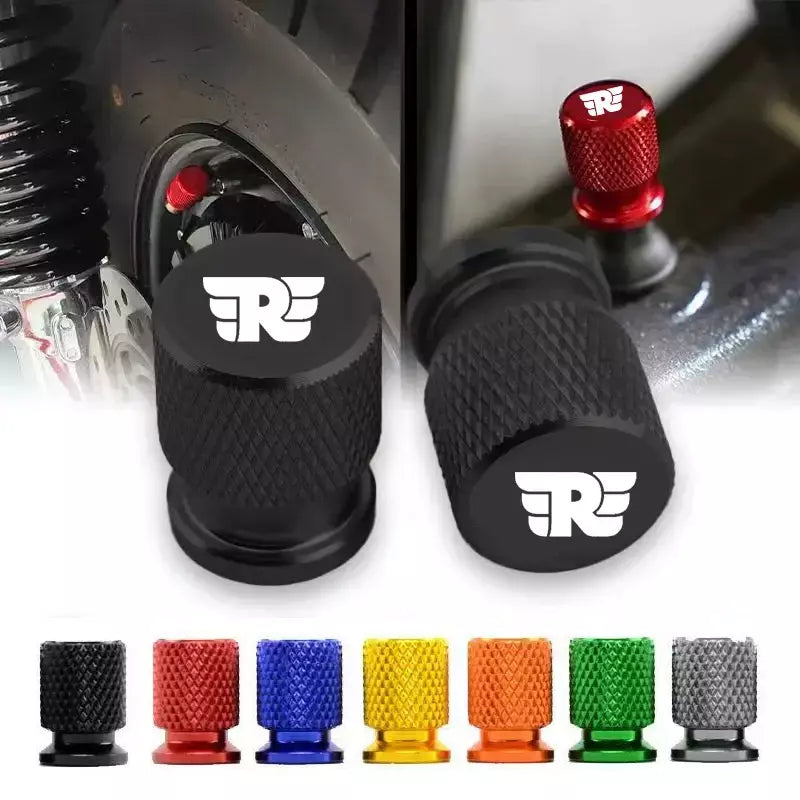 Tampas de válvula de pneu de motocicleta para Royal Enfield Bullet/Meteor/Classic 350 500 Interceptor 650 Continental GT 535 Himalayan 411 400