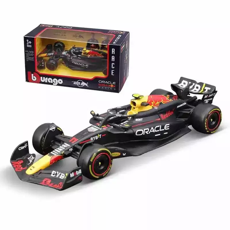 Bburago 1:43 2024 F1 Mclaren Mcl38 Monaco Grand Prix F1 Liga Modelo Diecast # 4 # 81 Lando Norris ? Presente de brinquedos para carros F1