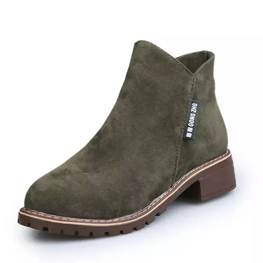 Botas femininas de sola grossa, botas de neve confortáveis, sapatos femininos de plataforma plus size, moda, 2022
