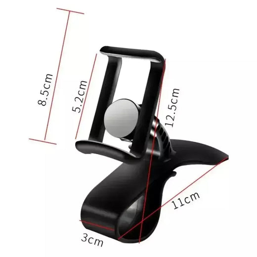 Painel universal suporte do telefone do carro suporte clipe de montagem gps suporte do telefone móvel do carro no carro para iphone xiaomi samsung