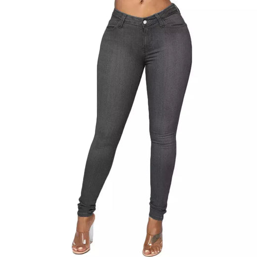 EOTVOT-Jeans De Cintura Alta Para Mulheres, Calças De Comprimento Do Tornozelo, Reta E Simples, Streetwear De Escritório, Moda Coreana, Y2K