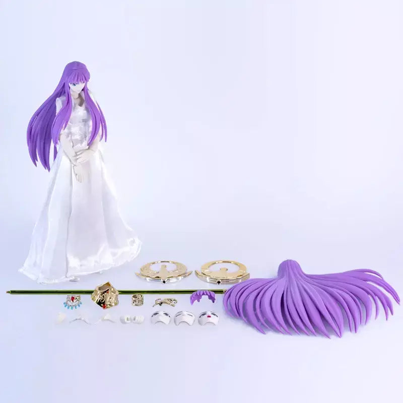 GoodTony/GT Saint Seiya Mito Pano EX Pandora Chameleon Junho Athena Águia Marin Ophiuchus Shaina Cavaleiros do Zodíaco Figura de ação