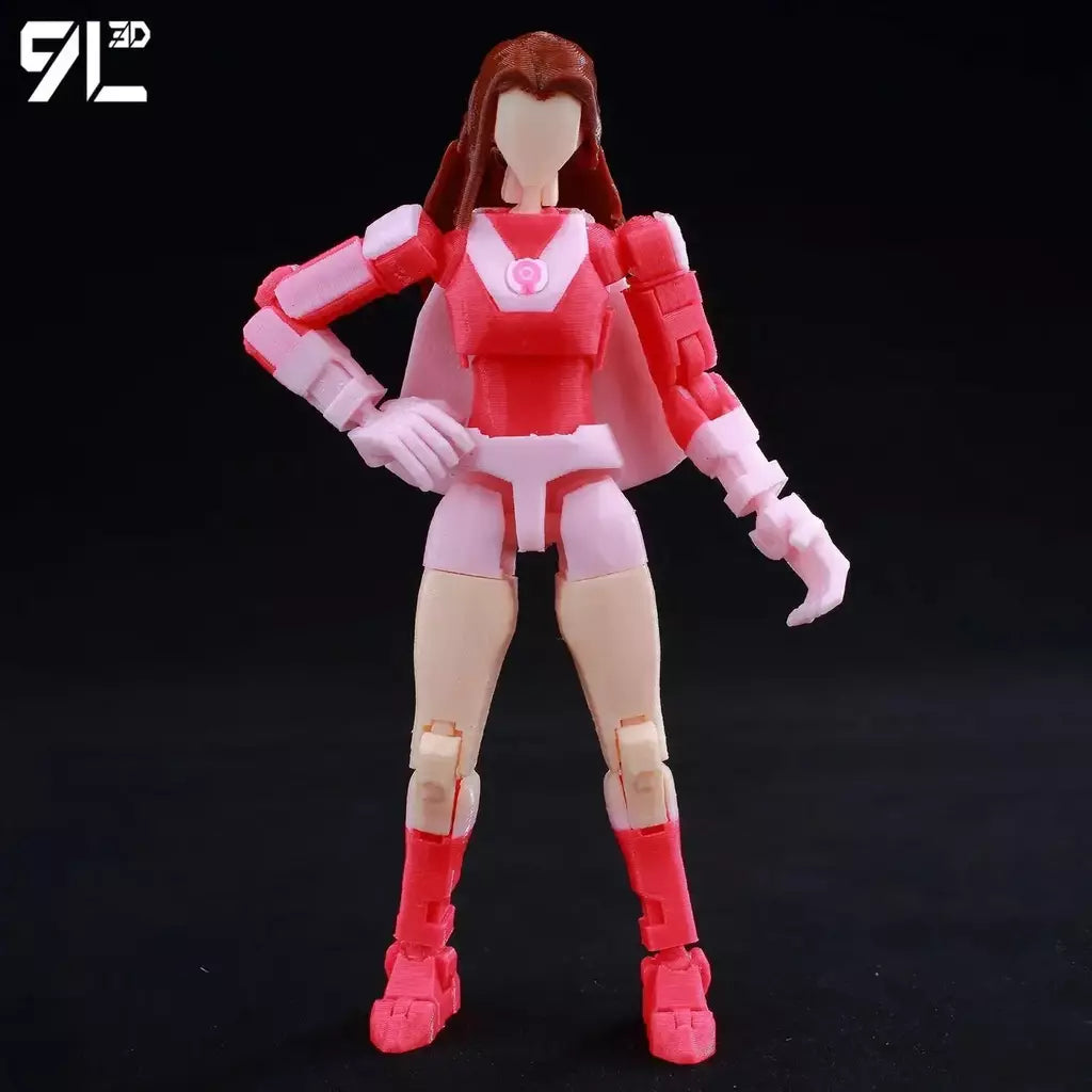 9l3d impresso invincible menino lucky13 manequim13 conquistar lex allen super-heróis anime brinquedos figuras de ação manequim modelo ornamentos