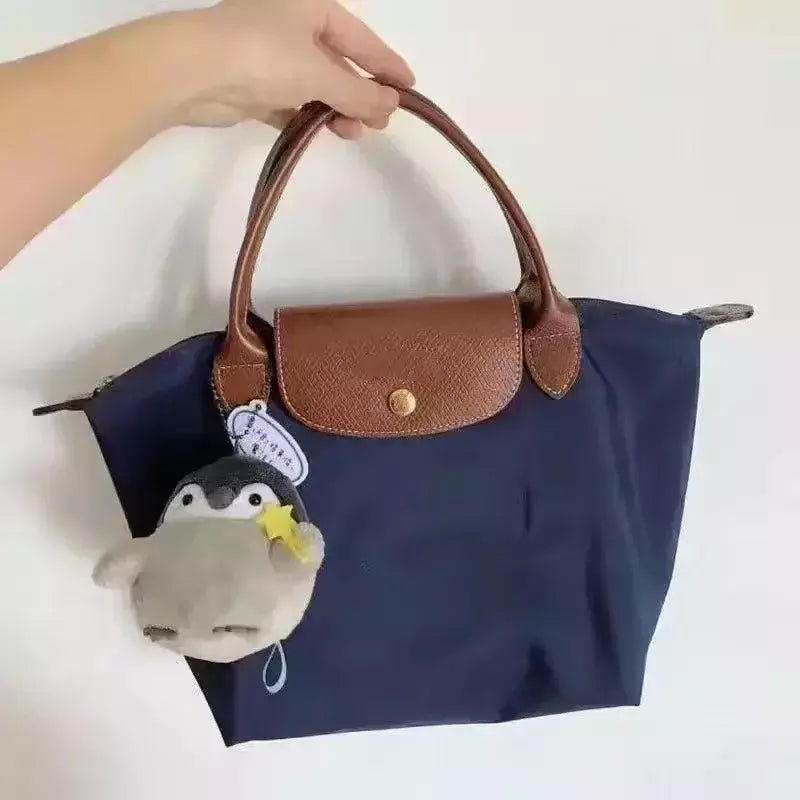 Bolsa de Ombro de Nylon para Mulheres Bolsas de Grande Capacidade Sacola Clássica, Designer Dobrável, Moda Casual, Alta Qualidade