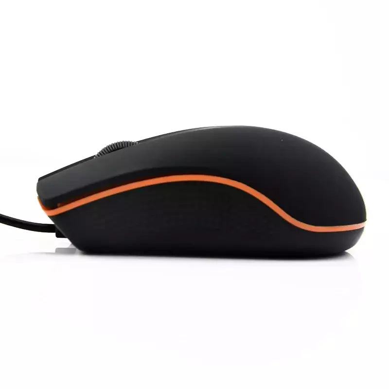 Mini mouse óptico com fio 3d, usb, 1200 dpi, para laptop, notebook, pc, desktop, computador, macbook, ultra fino
