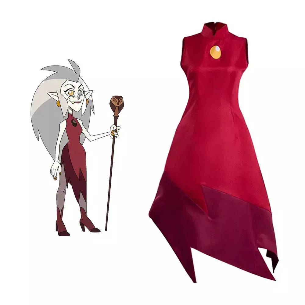 Anime a coruja cosplay casa edalyn clawthorne amity blight luz noceda lilith vestido terno uniformes traje de halloween fantasia terno