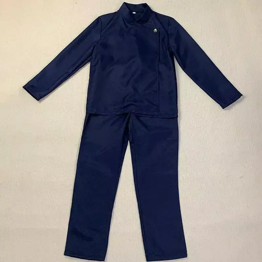Gojo satoru cosplay traje uniforme do ensino médio terno traje de halloween masculino adulto gojo satoru conjunto completo