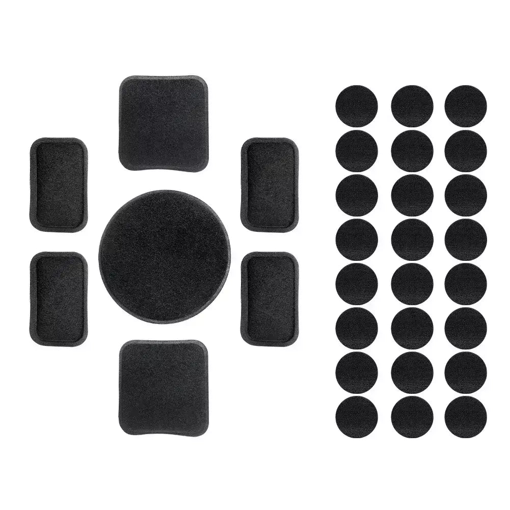 Fma almofadas protetoras para capacete tático, conjunto de almofadas de espuma de memória para airsoft caça cp fast mich, acessórios para capacete