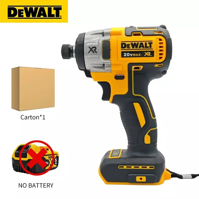 Dewalt dcf887 sem escova 205n.m chave elétrica chave de impacto sem fio multifuncional portátil ferramentas elétricas para 20v bateria