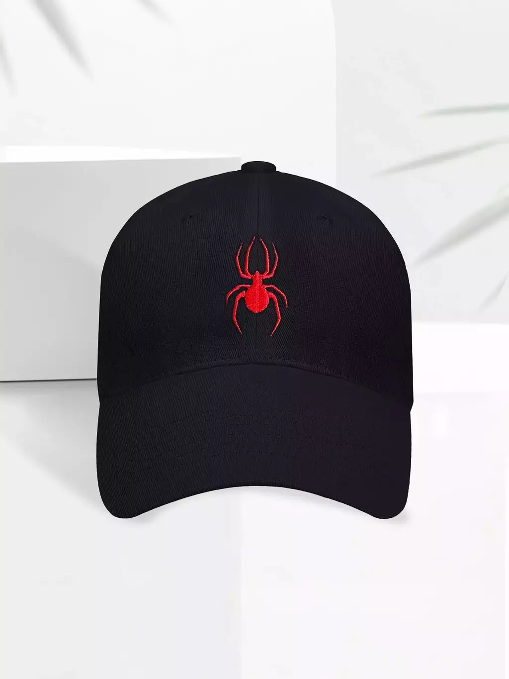 Boné de beisebol bordado aranha personalizado para homens e mulheres, esportes ao ar livre, protetor solar de lazer, chapéu de pato, sol, verão