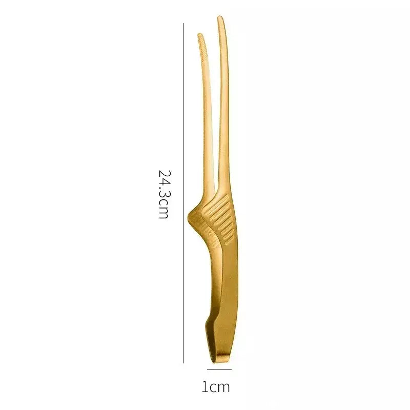 Pinças portáteis para churrasco em aço inoxidável, pinça para churrasco, churrasco clip, bife carne clipes, utensílios de cozinha piquenique
