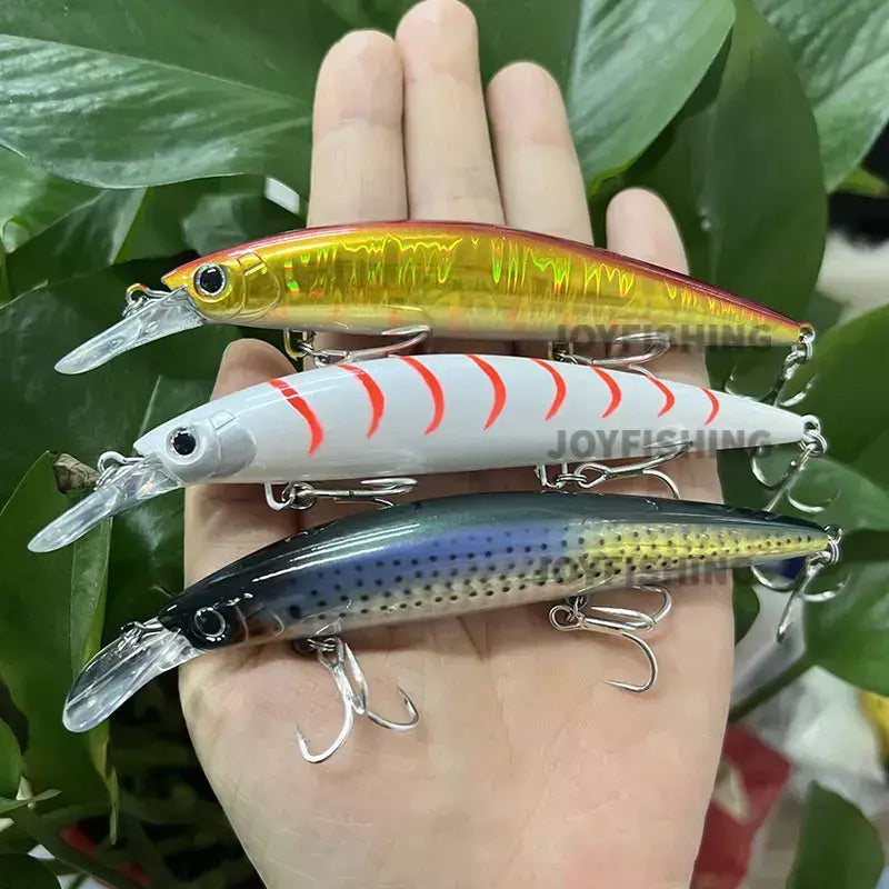 110mm 38g 90mm 31g afundando isca de pesca pesado minnow fundição pesca corrico robalo truta isca pesca isca dura 9152