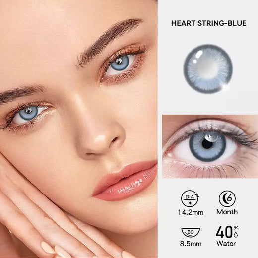 OVOLOOK-2pcs/par beleza roxo lentes de contato para olhos miopia lentes de contato coloridas lente azul natural moda cosplay alunos