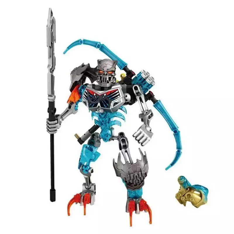 Bionicle Warriors Crânio Figuras de Ação Coleção Blocos de Construção Umarak Uxar Máscara Mestre Storm Beast Anime Tijolos Brinquedo Presentes para Crianças