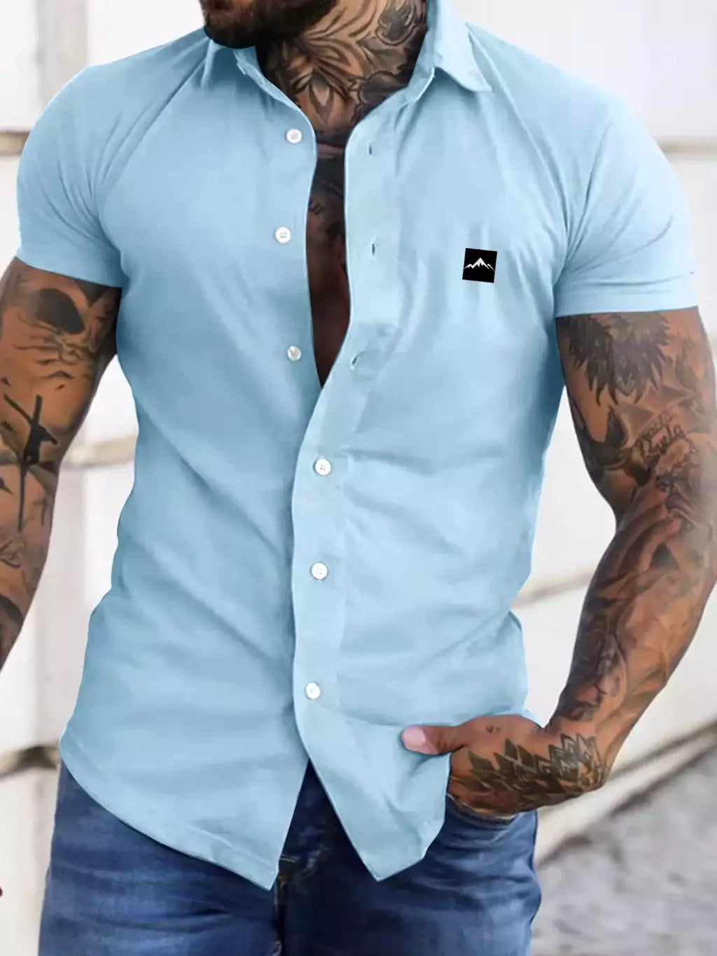 Europa e nos estados unidos verão casual solto cardigan camisa de manga curta masculina tendência camiseta masculina camisa casual