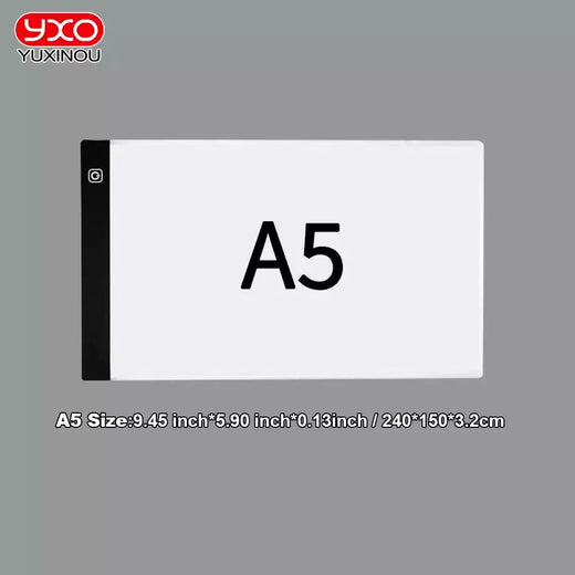 LED Desenho Copy Pad Board para Crianças, A5, A4, LCD Escrito Tablet, Brinquedo Infantil, Pintura, Educacional, Crianças, Presentes Criativos