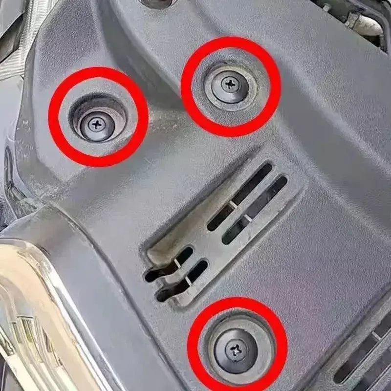 5/100 pçs 8mm rebites de plástico fixadores parafuso pára-choque do carro preto rebite clipes fixadores do carro para toyota focus kia nissan yamaha