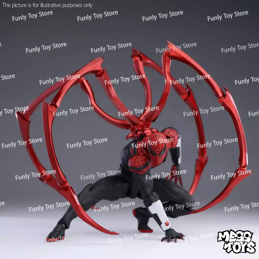 Em estoque brinquedos bagunça superior homem aranha médico polvo peter parker messtoys homem aranha vizinho anime figura de ação presentes brinquedos
