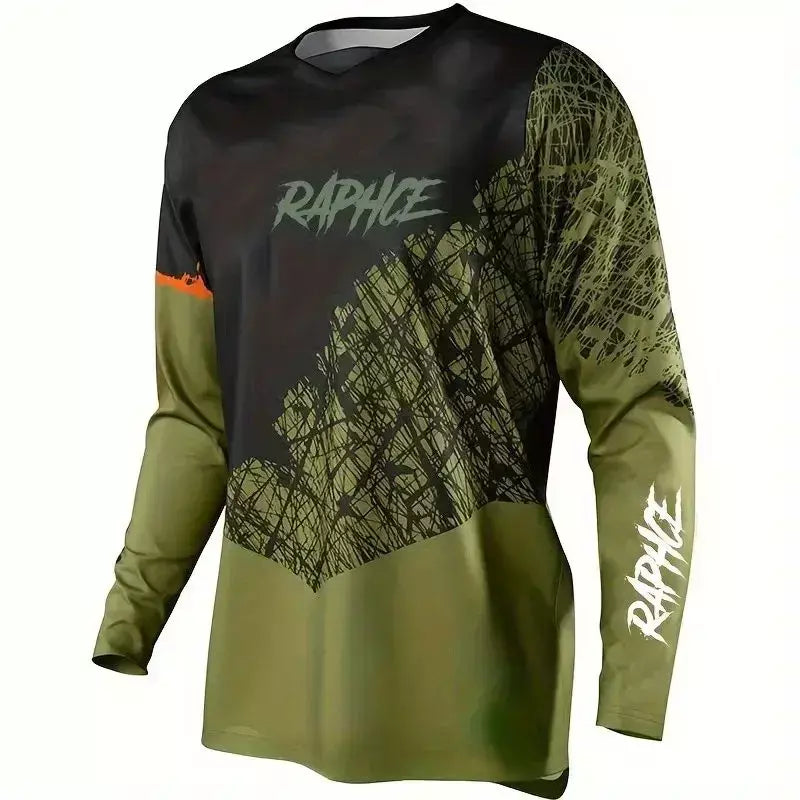 Terno de pesca masculino com estampa geométrica 3d, respirável, secagem rápida, à prova de sol, camiseta de manga comprida, fitness ao ar livre, esportes