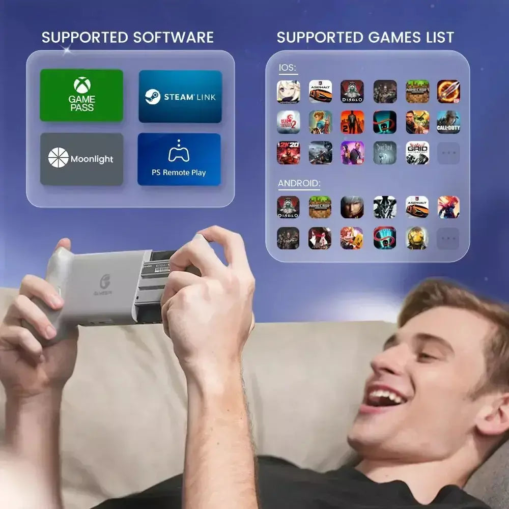 GameSir G8 Galileo Gamepad Para celular android, Para PS4 PS5 Controlador de Telefone Móvel Efeito Hall Vara Para iPhone 15 Android, joystick para celular, celular gamer controle para celular