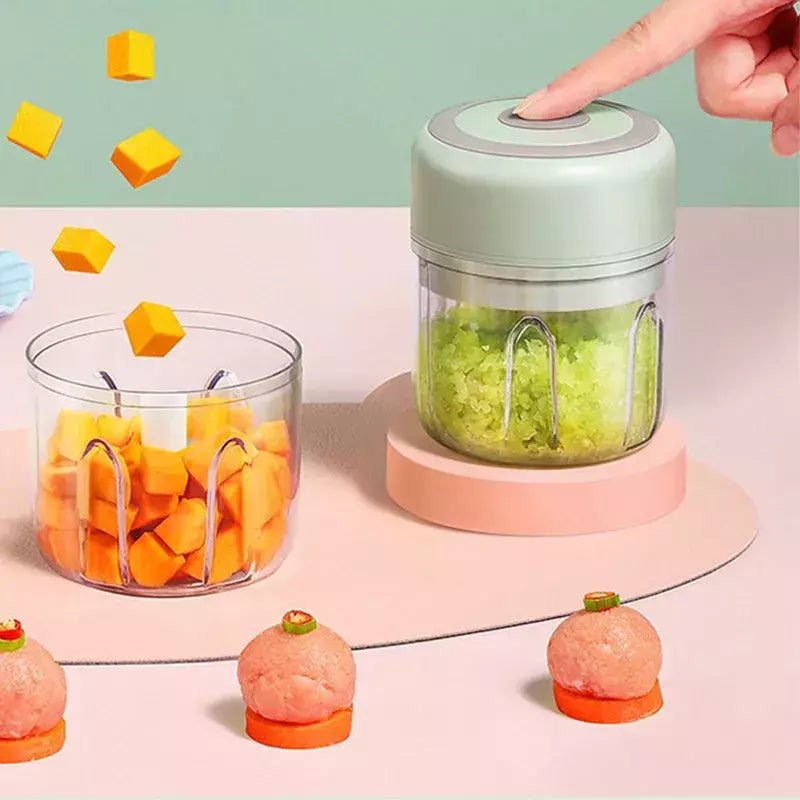 Misturador elétrico para cozinhar o bebê Máquina auxiliar de alimentos Misturador de lama pequeno Pasta de arroz para bebê Máquina de moer