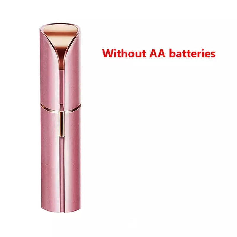 Aparador de sobrancelha elétrica Mini Eye Brow Depilador Facial Batom Forma Cabelo Remoção Mulheres Portable Painless Razor Shaver Tool