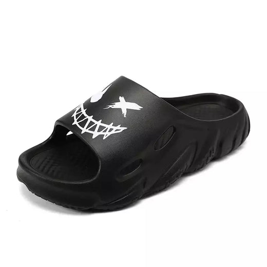 Sandálias antiderrapantes clássicas masculinas, chinelos confortáveis ao ar livre, sapatos macios de EVA, moda jovem, verão, venda quente