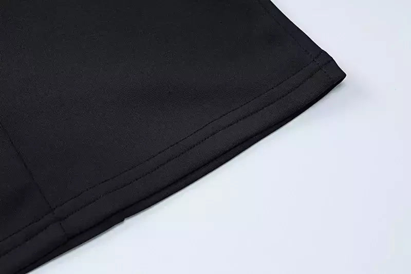 Hawthaw-Mini vestido curto preto feminino, streetwear noturno, bodycon, roupas de festa, clube, itens por atacado para negócios, verão, 2022