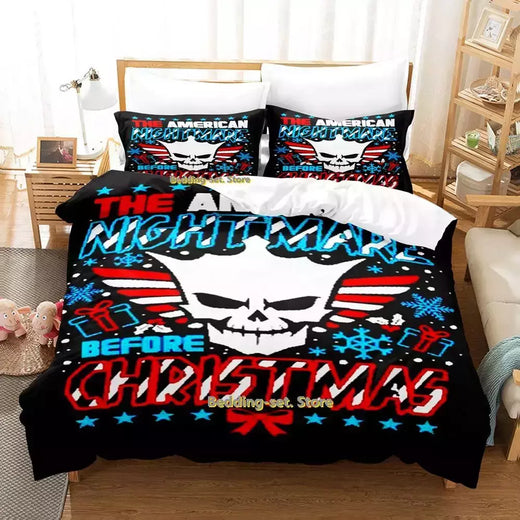 Cody Rhodes-Conjunto de cama American Nightmare para adultos e crianças, conjuntos Anime Duvetcover, solteiro, gêmeo, completo, queen, cama king size, quarto novo