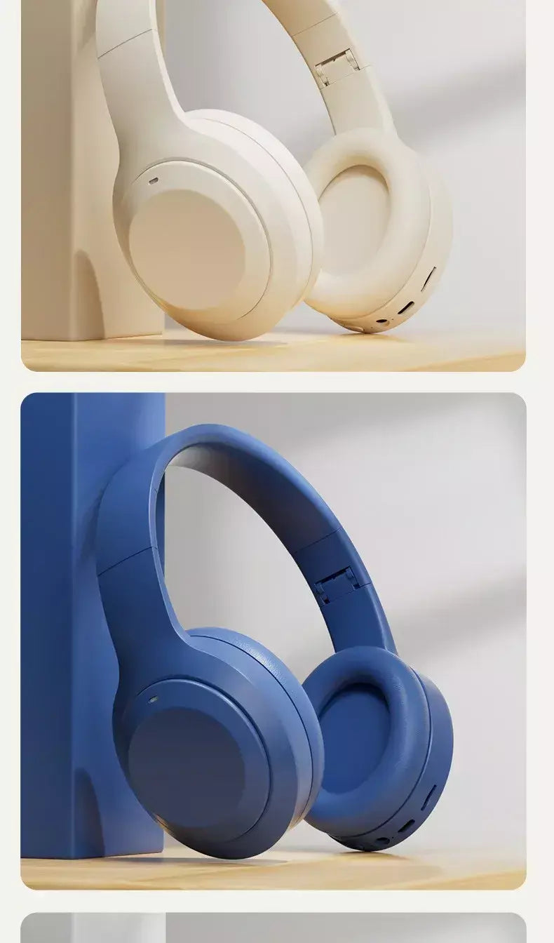 # Sem fio bluetooth 5.3 fones de ouvido sobre a orelha alta fidelidade estéreo verdadeiro esporte gamer fone tf/aux leitor música com hd microfone presentes