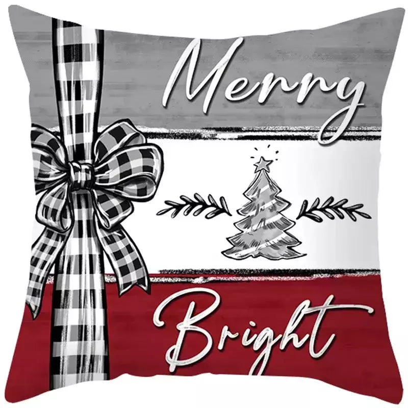 45cm capa de almofada de natal fronha 2024 decorações de natal para casa ornamento natal ano novo decoração de natal 2023 noel