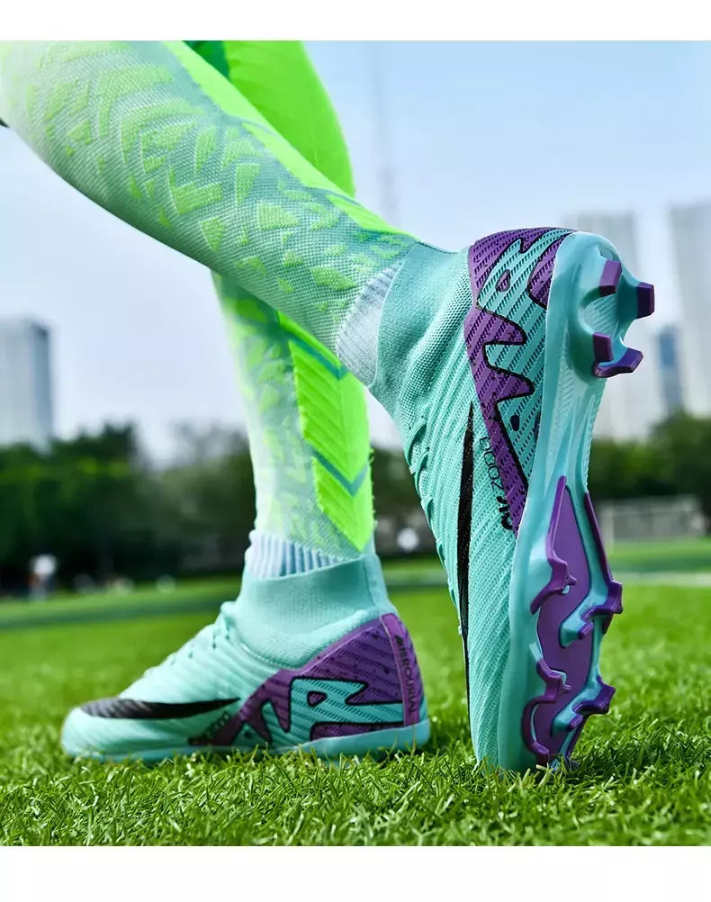 Sapatos de futebol antiderrapantes profissionais para homens, botas de treinamento Grass Society, grampos de qualidade superior, botas originais, novos