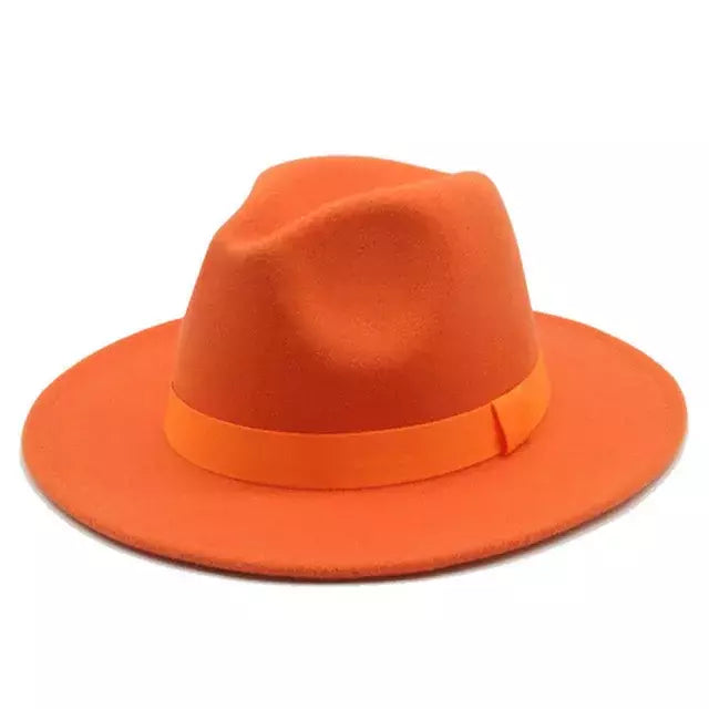 chapeu feminino chapeu chapeu masculino gorro Chapéu fedora mulheres fita banda homens chapéus de aba larga igreja casamento clássico bege branco chapéu do inverno das mulheres dos homens 2021 new gorras hombre