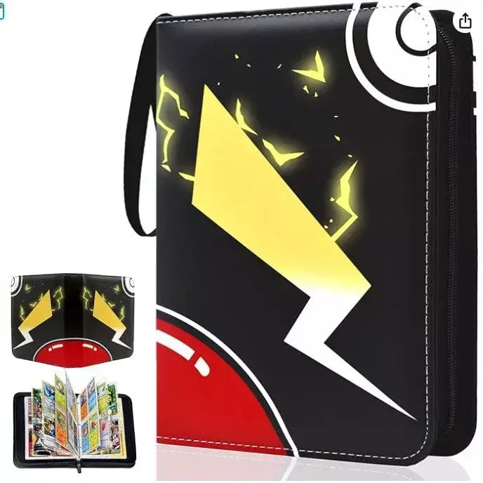 *** Venda quente anime 400 pçs cartão fichário photocard plutônio zíper álbum de fotos titular carte crianças brinquedos coleção pasta cartas cartões