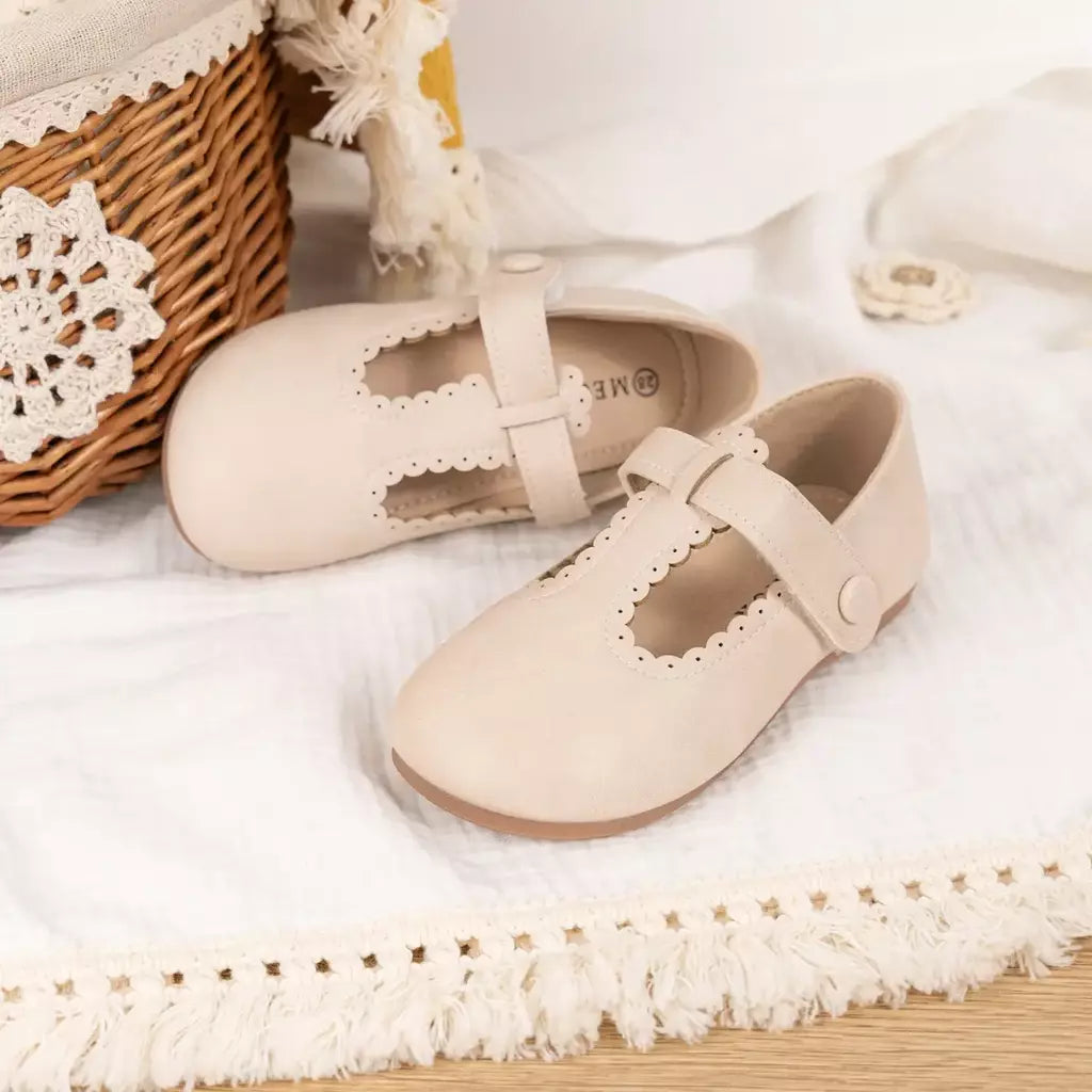 Kidsun criança menina mary jane vestido sapatos ballet apartamentos para crianças menina festa escola sapatos bowknot princesa sapatos