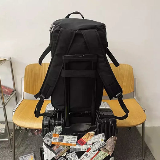 Bolsa de ombro de viagem grande para homens, mochila esportiva impermeável, mochila de bagagem ao ar livre, função mochila mochila mochila XA380C