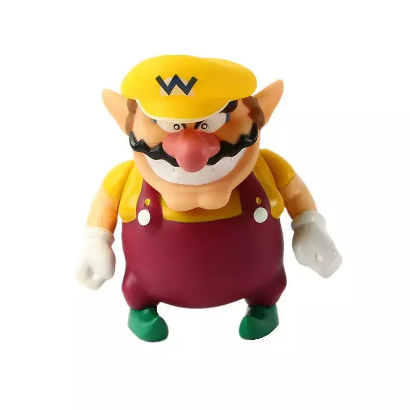 Super mario bros boneca yoshi pêssego princesa sapo figura de ação brinquedos mario luigi crianças presente aniversário natal decoração do bolo modelo