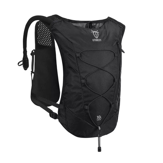 UTOBEST Trail Running Mochila, Colete de Hidratação Ultra Leve, Bexiga De Água 2L, Caminhada Ao Ar Livre, Maratona, Caminhada, 10L