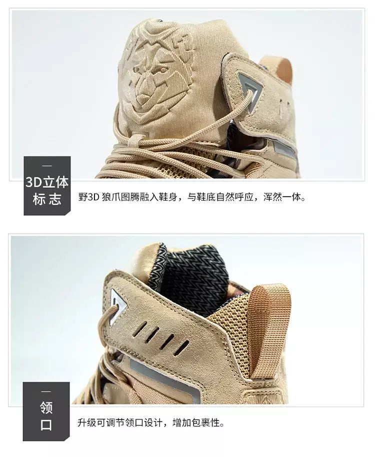 Rax à prova dwaterproof água caminhadas sapatos homens inverno ao ar livre tênis para homens botas de neve de pelúcia montanha botas de neve turismo ao ar livre sapato de corrida