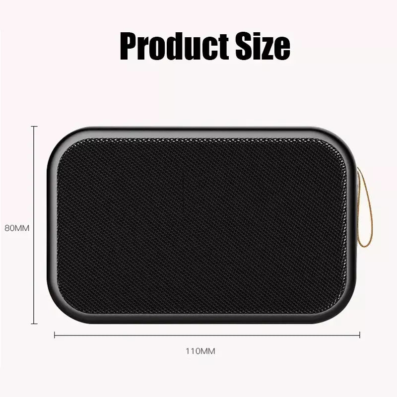 2024 tws alto-falantes bluetooth portátil ao ar livre oxford coluna sem fio 3d estéreo leitor de música surround caixa de som alta fidelidade