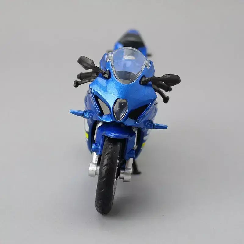 Motocicleta liga e plástico modelo brinquedo, Caipo GSX-R1000 YZF-R1 Vespa 200, 1:18