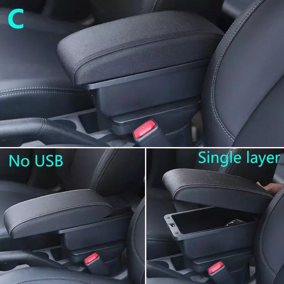 Caixa do braço do carro para Renault, Renault Clio 4, Captur, 3, III, IV, Acessórios do carro, Peças de armazenamento, Dedicado, Retrofit Interior