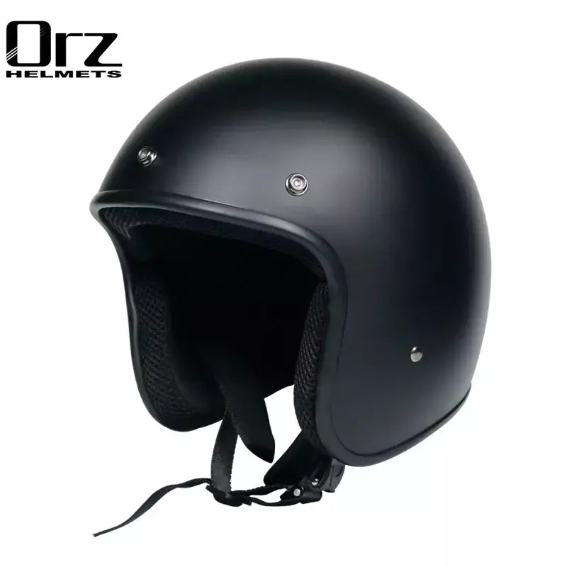 Frete grátis dot aprovado retro capacete da motocicleta casco 3/4 abrir rosto capacete cafe racer capacete chopper capacete
