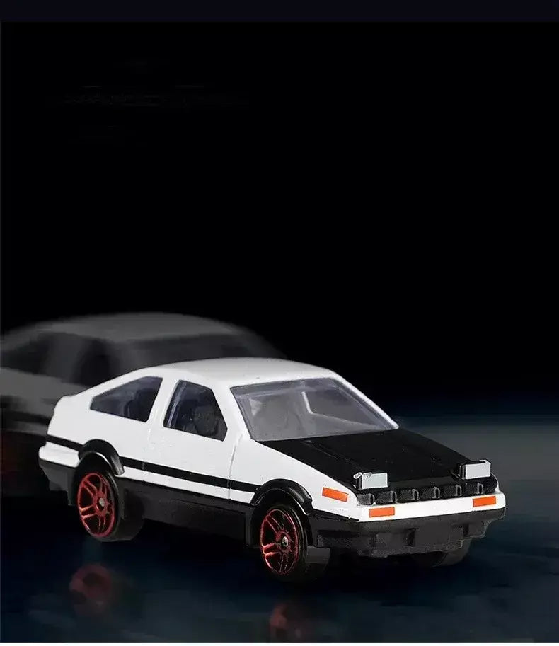 Balanço e deriva com o modelo de carro para ae86 decoração de carro liga fundida meninos brinquedos carros puxar para trás ornamentos de carro interior