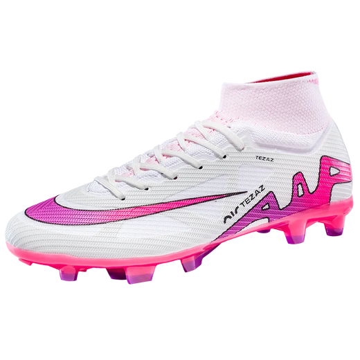 Sapatos de futebol masculino de sola FG, sapatos de gramado ao ar livre, grampos longos especiais, botas esportivas de equipe superior alta, resistência ao desgaste, tamanho 36-45