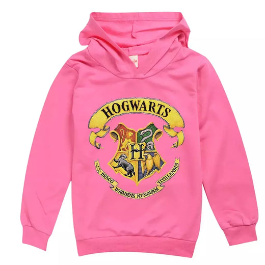 Harri potter meninos e meninas primavera e outono moda roupas infantis camisola de manga comprida camisola com capuz topo presente de aniversário do miúdo